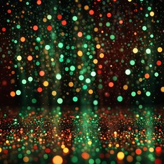 background of abstract yellow and black glitter lights.  de focused. banner
