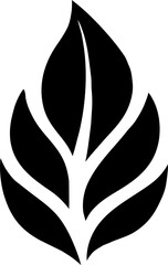 Wall Mural - set of leaves