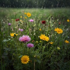 flowers in the field