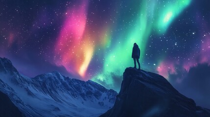 Poster - Northern Lights  Awe