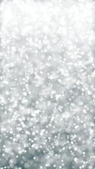Wall Mural - Looping animation of a blurred abstract winter background with falling snow