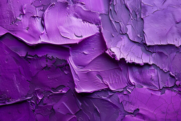 Sticker - A purple painting with a lot of texture and brush strokes