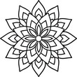 © Shahid1077 - tattoo mandala vector white background
