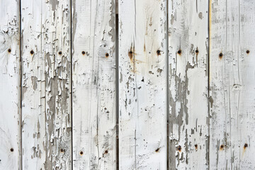 Canvas Print - A wooden surface with a lot of damage, including holes and splinters