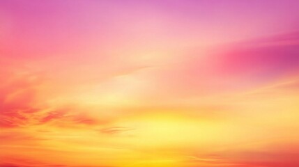 Poster - Stunning Colorful Sunset Sky