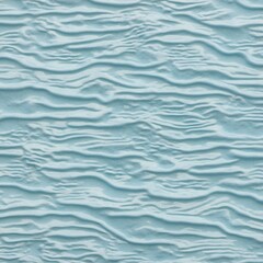 Wall Mural - Close-up view of a textured surface with a consistent pattern. The surface appears to be a light blue color, with a slightly rough and uneven texture that resembles ripples or waves.