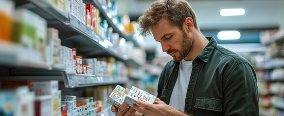 The Man in Pharmacy Aisle