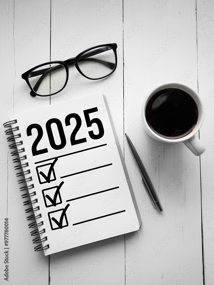 2025 to do checklist, things to plan in 2025 and staying motivated