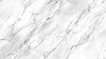 Wall Mural - Bold black and white marble texture with striking veining and natural cracks