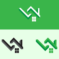 Wall Mural - Home property logo, Real Estate Logo [vector]