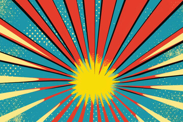 Sticker - Sun ray backgrounds graphics pattern