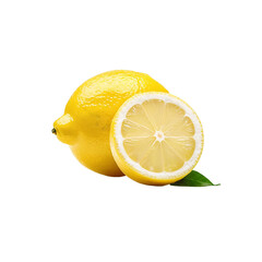 Lemon PNG isolated on Transparent background