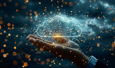 Touching a cloud computer connection to a large database big data via the internet, and sharing, downloading, and uploading big data through cloud computing technology