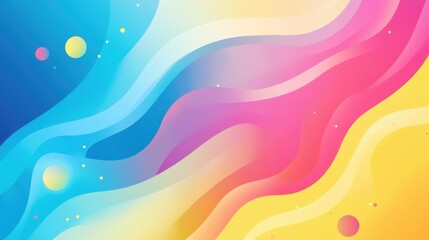 Wall Mural - Colorful abstract background - backdrop for desktop wallpaper