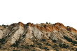 © Every_PNG_ - Eroded Rock Formations on Dry Hill Landscape - isolated on White Transparent Background, PNG
