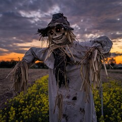 Halloween scarecrow