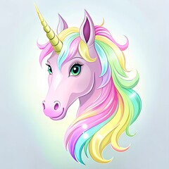 Sticker - magical unicorn