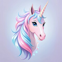 Sticker - magical unicorn