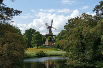 windmill in the park