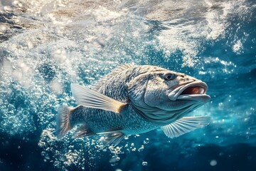 fish in aquarium