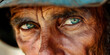 © Lila Patel - Intense Farmer: A close-up of a man's face, his features weathered from years of working the land.