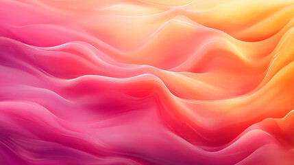 A warm gradient from coral pink to soft orange, with dynamic liquid waves for a vibrant, modern look.