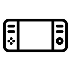 Canvas Print - game console icon 