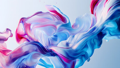 Abstract Art: A splash of bold and pastel colors in abstract forms, creating a visually dynamic and artistic aesthetic