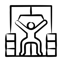 Poster - Fitness Training Icon