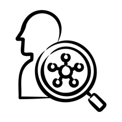 Sticker - Epidemiology Icon