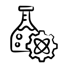 Sticker - Chemical Engineering Icon