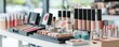 © HadK - Countertop Chaos: A Blurred Array of Cosmetics and Choice in a Makeup Store