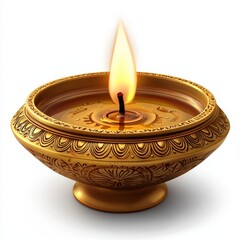 Diwali oil lamp diya