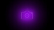 © MdAbu - Photography symbol. Neon camera icon. photo camera icon. Camera Icon Square Button. Camera icon, Photo camera symbol