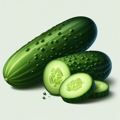 Wall Mural - cucumber