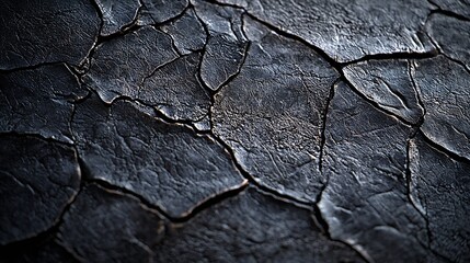 Aufkleber - Black Texture : Generative AI