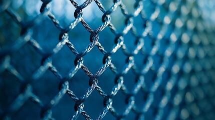 Aufkleber - Metal Netting Texture : Generative AI
