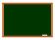 © DimsArt - Green calk board clipart school board flat illustration clipart
