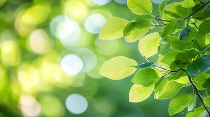 Poster - Nature Bokeh : Generative AI