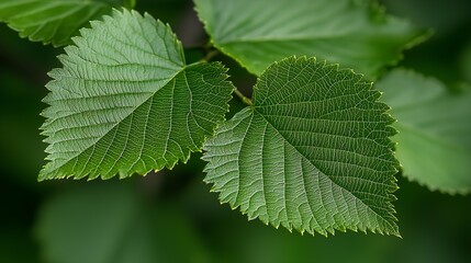 Poster - Birch Leaves : Generative AI