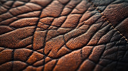 Aufkleber - Grainy Artificial Leather Texture : Generative AI