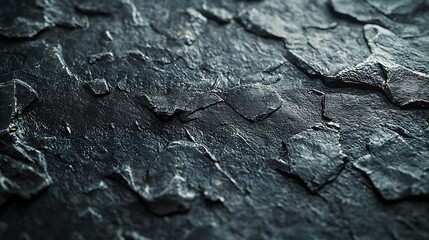 Poster - Black Dusty Film Background or Chalk Board Texture : Generative AI