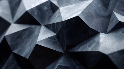 Aufkleber - Abstract Geometric Background Futuristic Pattern Modern Texture : Generative AI