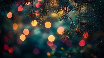 Poster - Colorful Bokeh Light : Generative AI