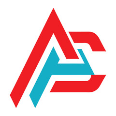 Poster - AC letter logo modern concept