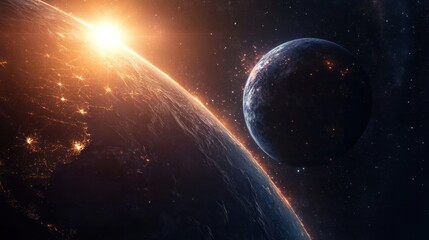 exoplanet discovery missions, ai-driven algorithms identifying potential habitable zones around dist