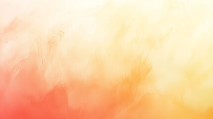 Wall Mural - Warm Coral and Soft Yellow Gradient