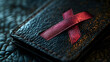 © HeriAfrilianto - Leather Texture with Red Ribbon - Macro Photography