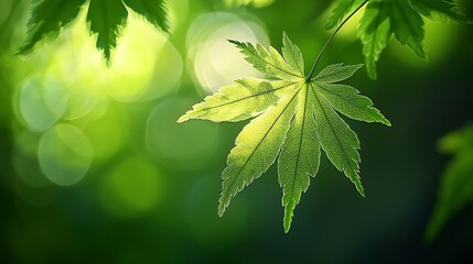 Poster - Maple Tree Leaf : Generative AI