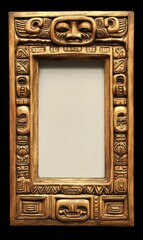 Canvas Print - Aztec Picture Frame.